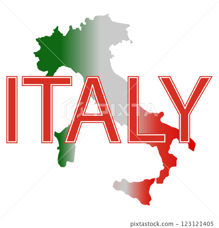 italy country map icon vector 123121405