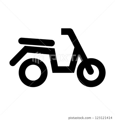 motorcycle icon vector 123121414