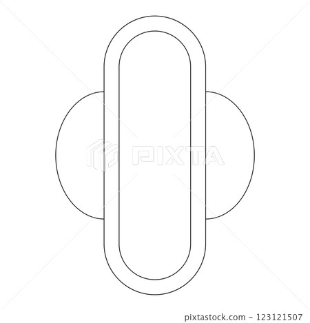 sanitary pad icon sanitary pad icon 123121507