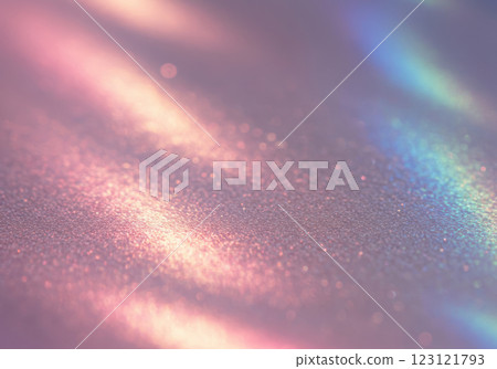 The glittering surface of a holographic film (AI-generated image) 123121793