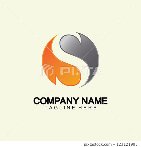 Business corporate letter S logo design vector. Business corporate letter S logo design vector. 123121993