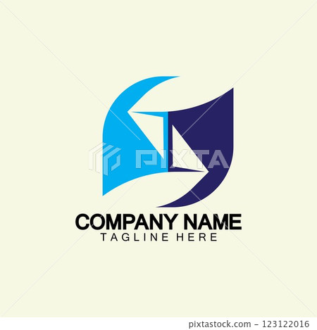 Business corporate letter S logo design vector. 123122016
