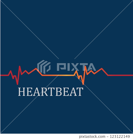 Heart beat monitor pulse line art vector icon, Ecg heartbeat. cardiology symbol. logo for cardiologist. Medical icon Heart beat monitor pulse line art vector icon, Ecg heartbeat. cardiology symbol. logo for cardiologist. Medical icon 123122149