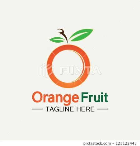 Orange logo design 123122443