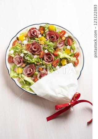 花束沙拉 花束沙拉 123122893