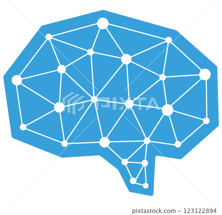 電子大腦的插圖 123122894