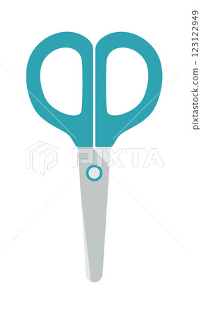 Scissors / Stationery / Vector illustration 123122949