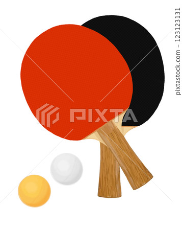 乒乓球拍和球 123123131