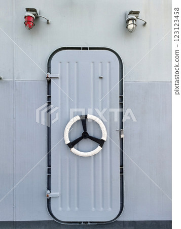 Steel entrance and exit doors, watertight steel doors on warships. Steel entrance and exit doors, watertight steel doors on warships. 123123458