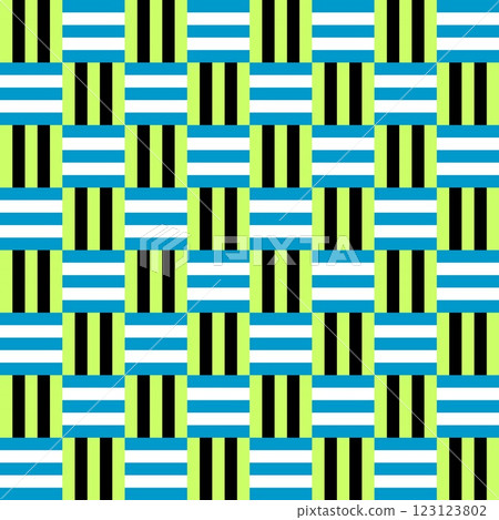 Vertical and horizontal tile-like pattern_Blue Vertical and horizontal tile-like pattern_Blue 123123802