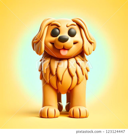 可愛的黏土狗 123124447