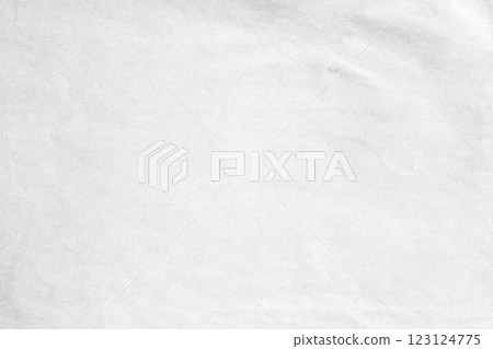 Crumpled White paper surface texture 123124775