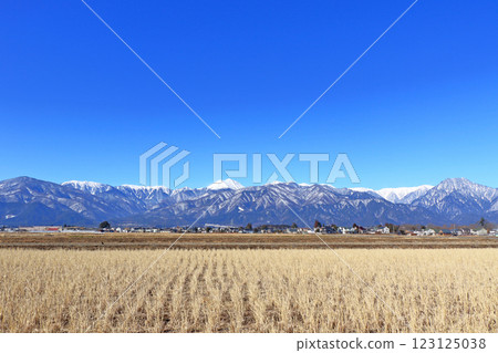 Winter Azumino and Northern Alps Winter Azumino and Northern Alps 123125038