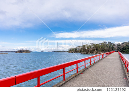 福浦橋，祈求好緣的橋，日本三景之一的松島。 123125392