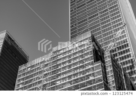 東京八重洲週邊的建設工程仍在繼續 2025.02 a-5 單色 東京八重洲週邊的建設工程仍在繼續 2025.02 a-5 單色 123125474