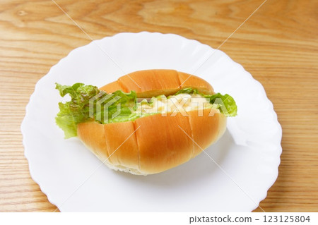 蛋麵包、捲麵包 123125804