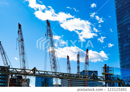 Construction work continues around Yaesu, Tokyo 2025.02 d-2 High saturation contrast Construction work continues around Yaesu, Tokyo 2025.02 d-2 High saturation contrast 123125891