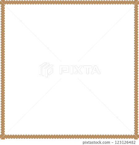 Rope frame Rope frame 123126482