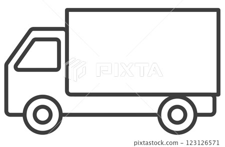 Heavy truck 123126571