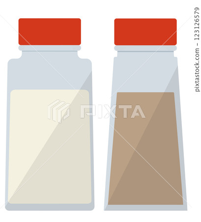 鹽和胡椒 123126579