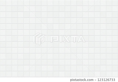 帶有白色方形瓷磚圖案的壁紙 123126733