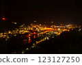 Night view of Gero Onsen 123127250