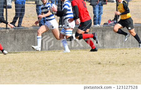 rugby, high school rugby 123127528