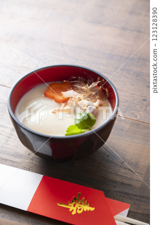 White miso soup 123128390