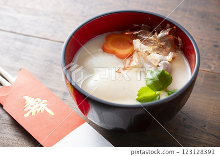 White miso soup White miso soup 123128391