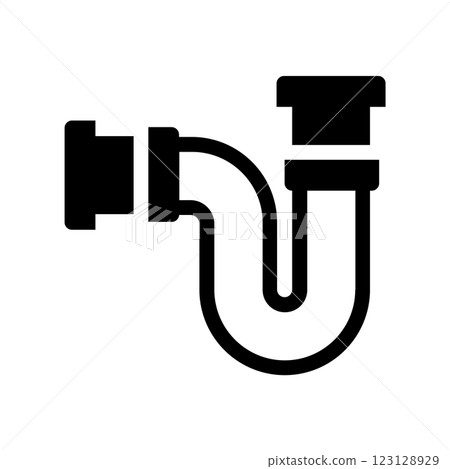 A simple vector icon representing water supply A simple vector icon representing water supply 123128929