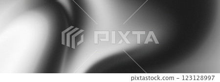 Abstract black and white background with a grainy texture. 123128997