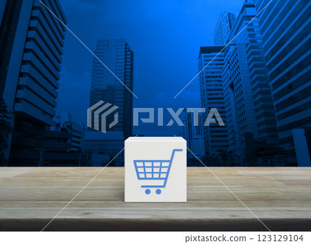 Business shopping online concept 123129104