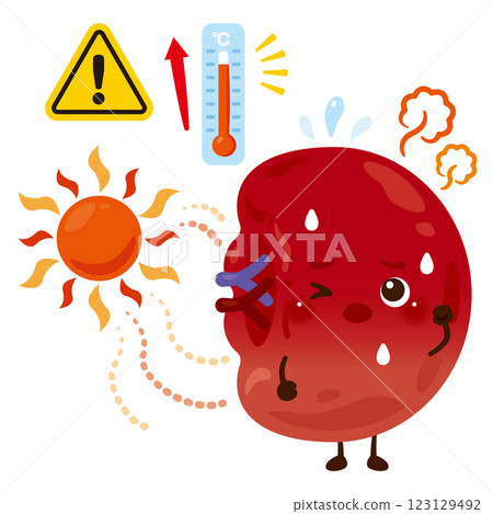 Spleen character exhausted by heat Spleen character exhausted by heat 123129492