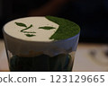 抹茶芭菲藝術 123129665