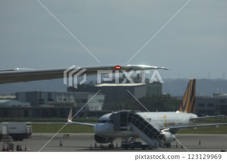 飛機導航燈 123129969