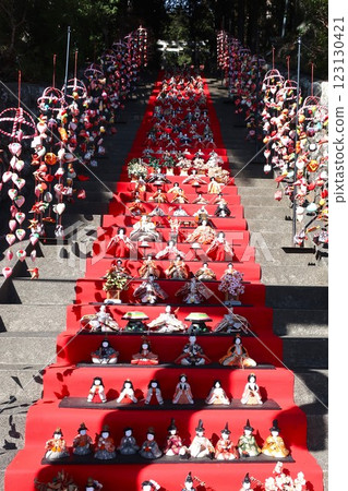 伊豆半島:須佐之男神社的雛壇展覽 伊豆半島:須佐之男神社的雛壇展覽 123130421