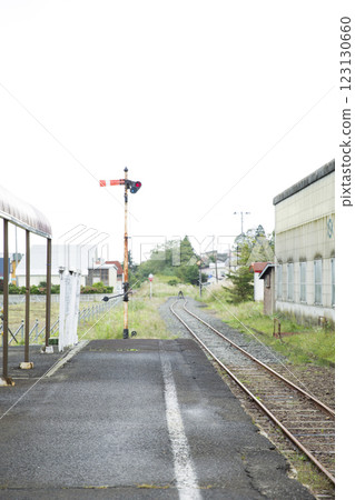 The platform of the former Shimokita Kotsu Ohata Station 123130660