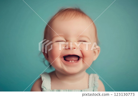 Happiness Celebration: joyful laughter, radiant smile, global joy, cheerful spirit, uplifting emotions, harmonious unity, vibrant positivity, shared happiness, heartfelt delight. 123130773