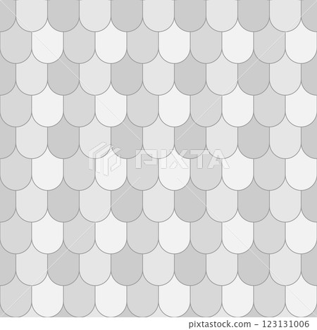 Abstract seamless pattern of semicircular shapes. The volume illusion template. The idea of creative design 123131006