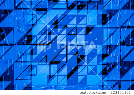 Abstract geometric pattern with blue and black triangles rectangles modern digital art futuristic design overlapping shapes vibrant colors high contrast dynamic composition Abstract geometric pattern with blue and black triangles rectangles modern digital art futuristic design overlapping shapes vibrant colors high contrast dynamic composition 123131101