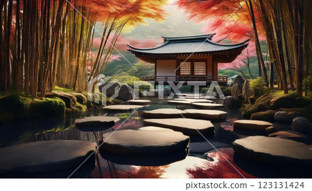 An elegant tea room 123131424