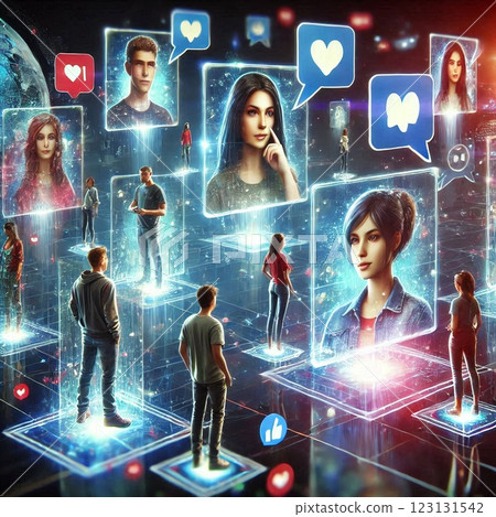 A digital space for avatar-based interaction 123131542