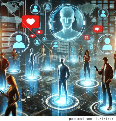 A digital space for avatar-based interaction 123131543