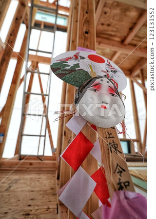 Newly built house after construction Newly built house after construction 123131552