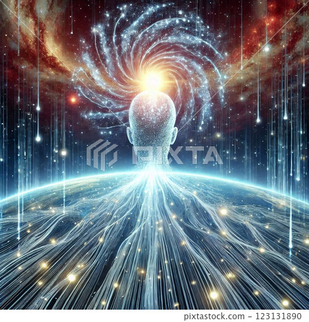 Cyber intelligence that absorbs infinite data Cyber intelligence that absorbs infinite data 123131890