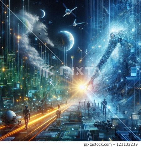 A space where virtual and real intersect 123132239