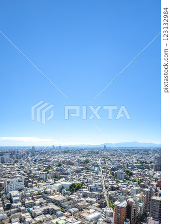 Cityscape of Tokyo View from Sangenjaya 123132984