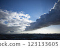Thick and long summer clouds 123133605