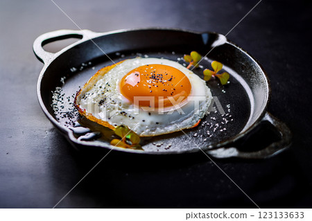 Perfect Sunny Side Up Egg Delight Perfect Sunny Side Up Egg Delight 123133633