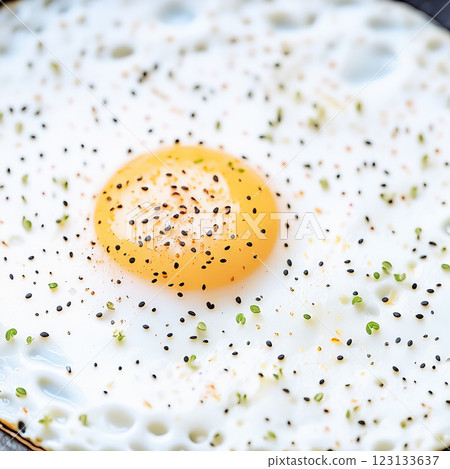 Perfect Sunny Side Up Egg Delight 123133637